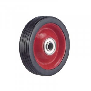 Semi-pneumatic wheel